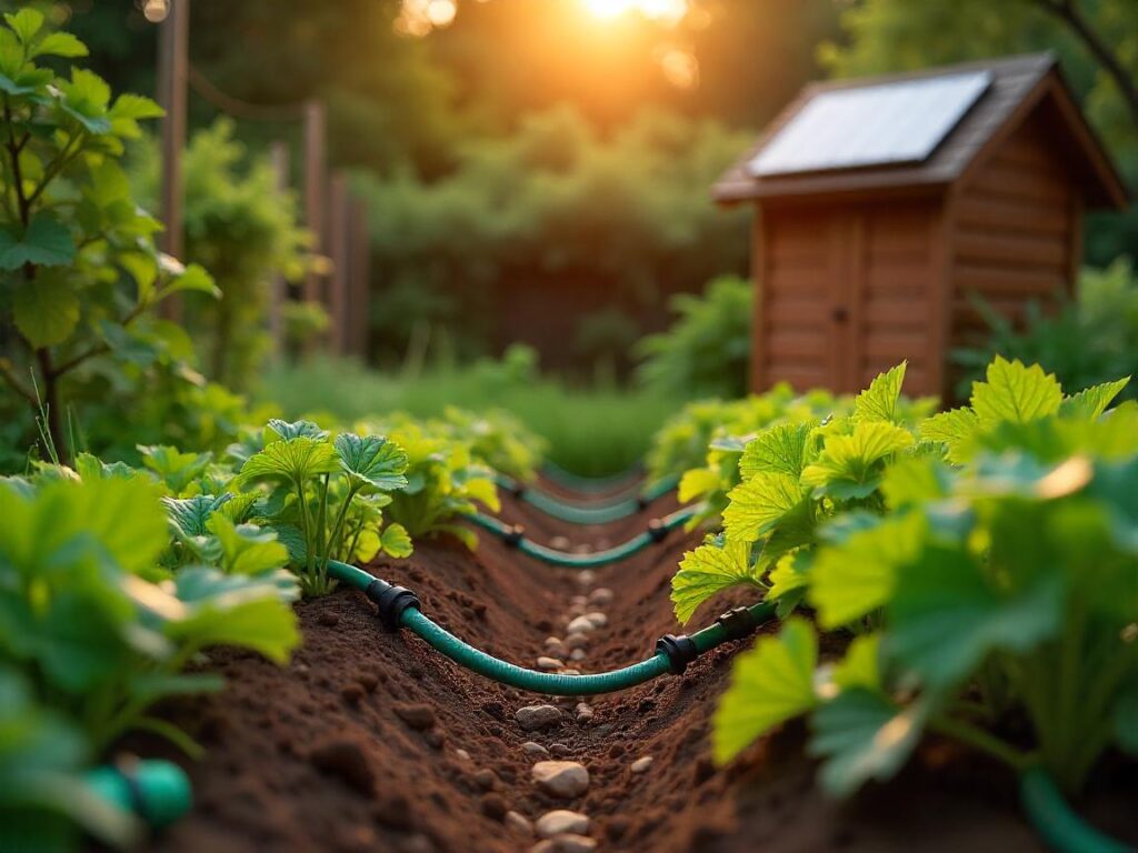 nachhaltige Gartenbewässerungssysteme