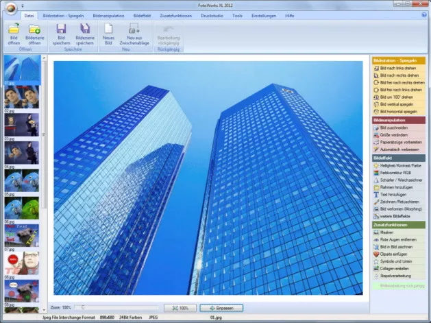Bildbearbeitungssoftware Bildbearbeitungssoftware